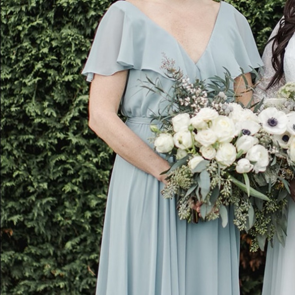 Bridesmaid Dress - Light Gray